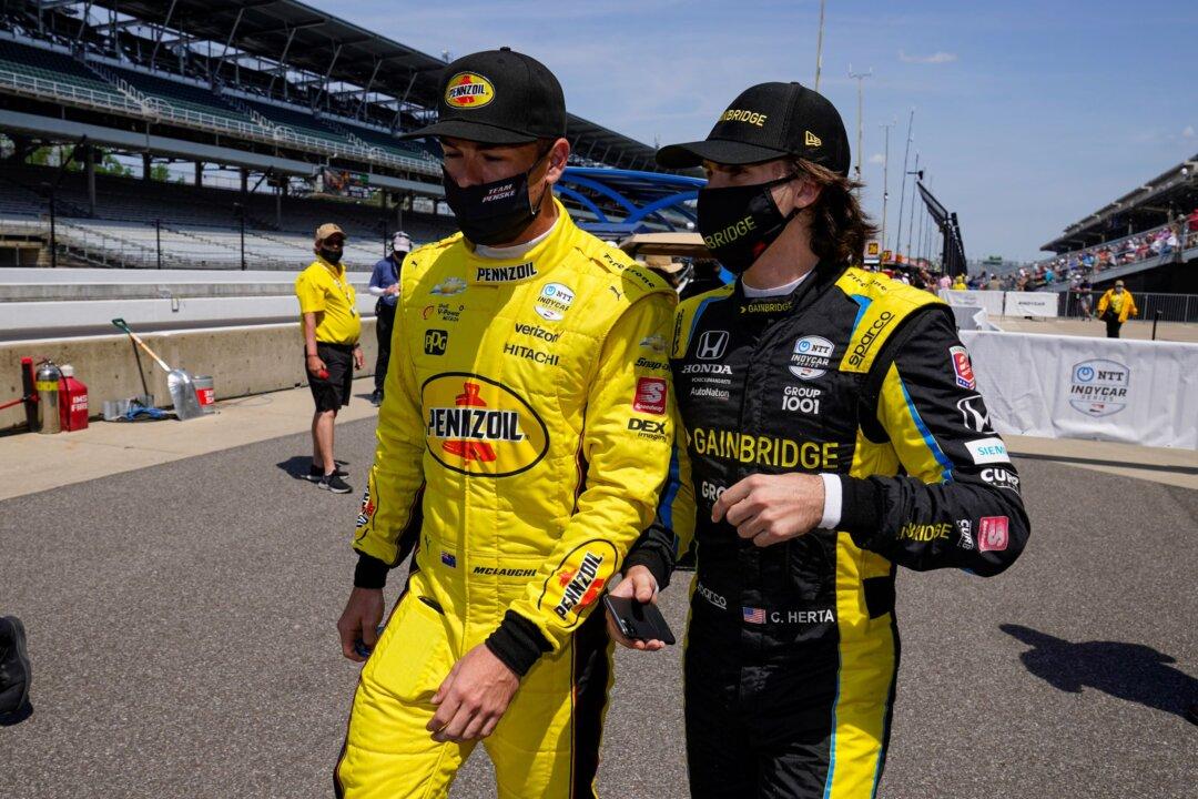 Photo Shoot Nearly Causes Crash During Indy 500 Practice