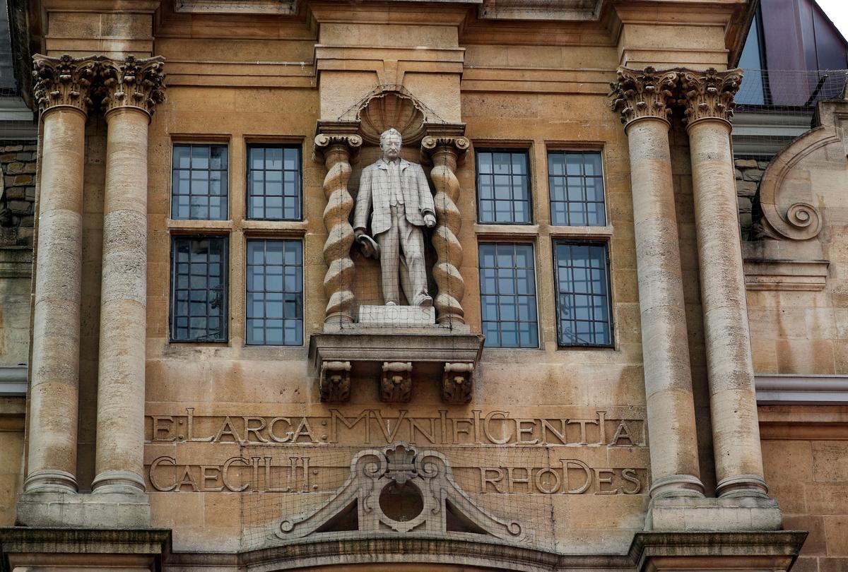 British Culture Secretary Gives Grade II-listed Status to Cecil Rhodes Plaque at Oxford