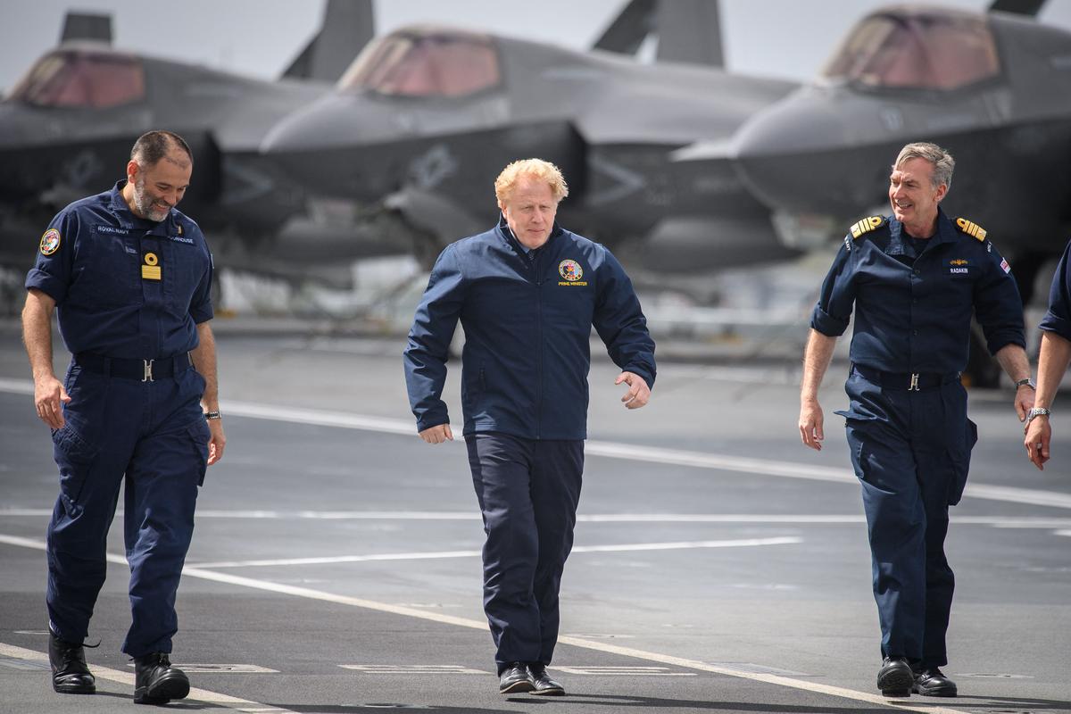 UK Carrier’s Indo-Pacific Voyage Aimed at Showing China Law of the Sea: Johnson