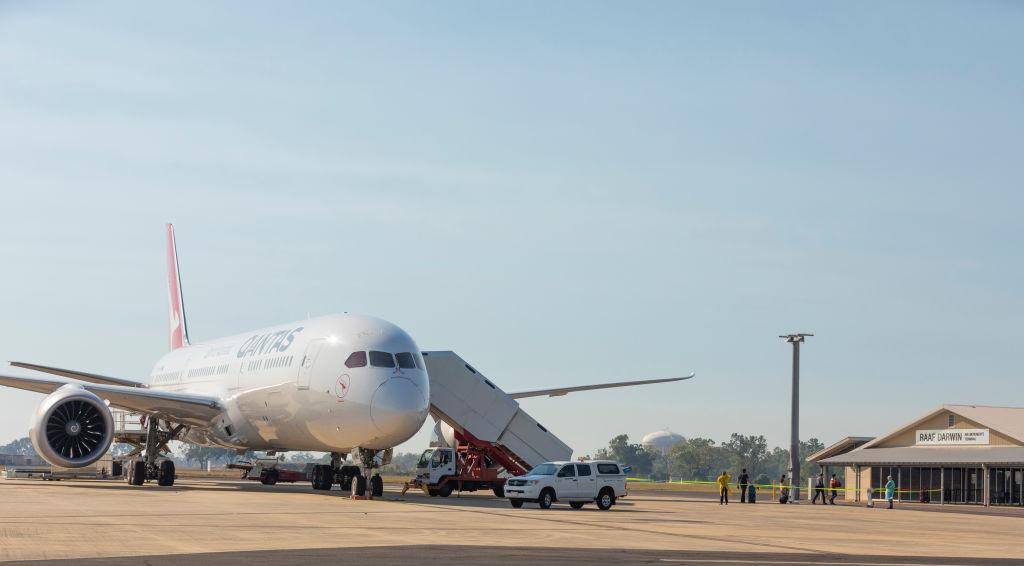 Australia’s Second Repatriation Flight From India Lands in Darwin