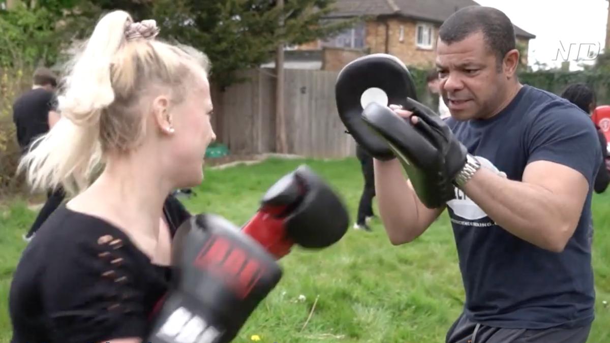 Young London Boxers Throw Punches to Relieve Lockdown Stress