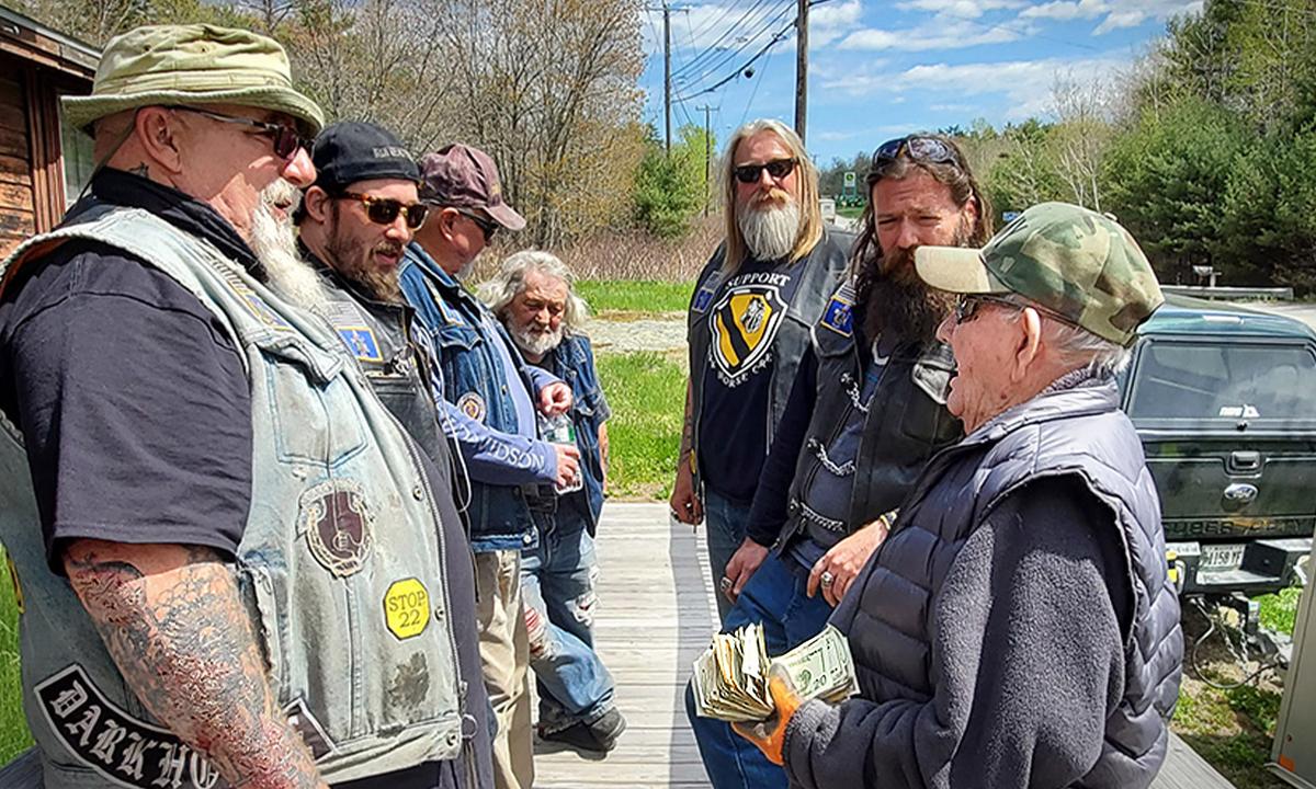 WWII Vet Who Turned 97 on Verge of Losing His House—so Biker Club Step In on His Birthday