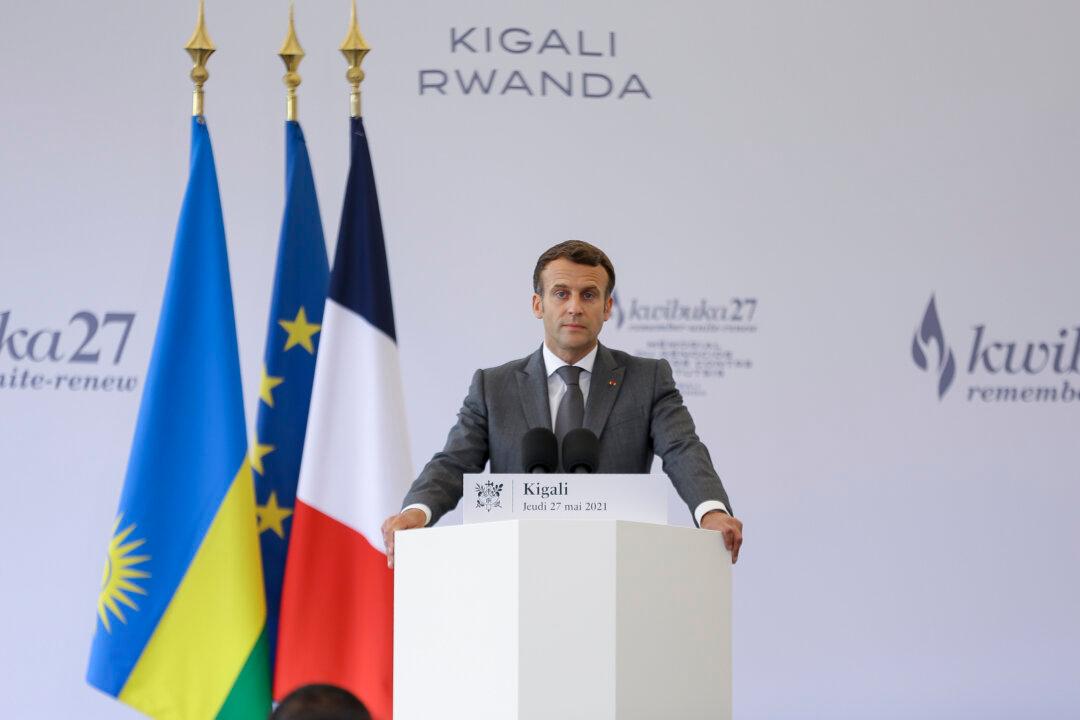 France’s Macron Admits Some Guilt for Rwanda’s Genocide