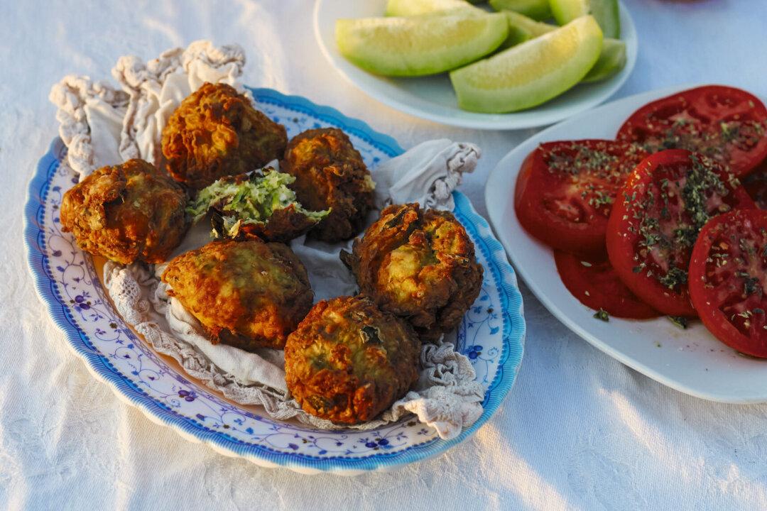 Zucchini and Feta Fritters