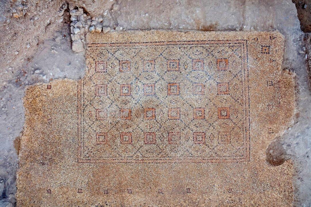 Researchers Discover Remarkable 1,600-Year-Old Mosaic From Byzantine Age in Israel