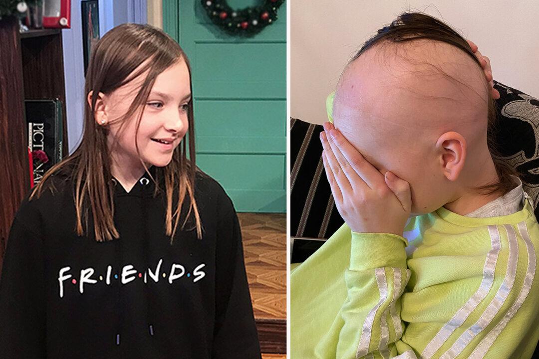 Mom Captures Heartbreaking Moment of Daughter Losing Half a Head of Hair to Alopecia