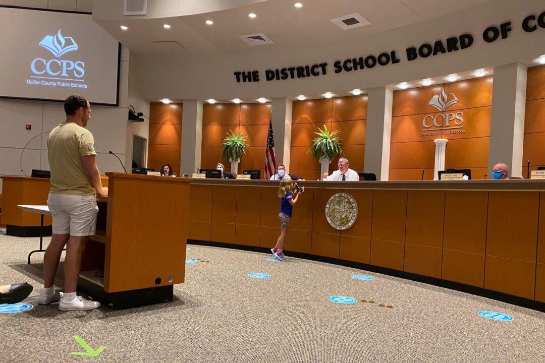 Collier County School Board Hears From Angry Citizens About Possible CRT Content in Textbooks