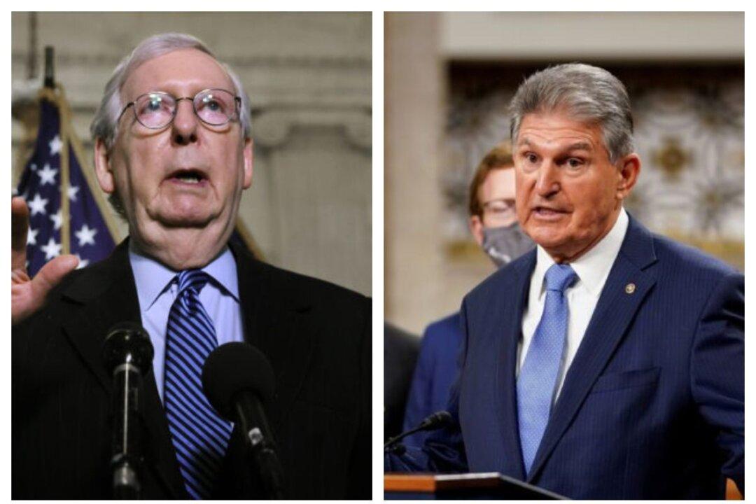 McConnell Responds to Speculation That Sen. Manchin Could Flip Parties