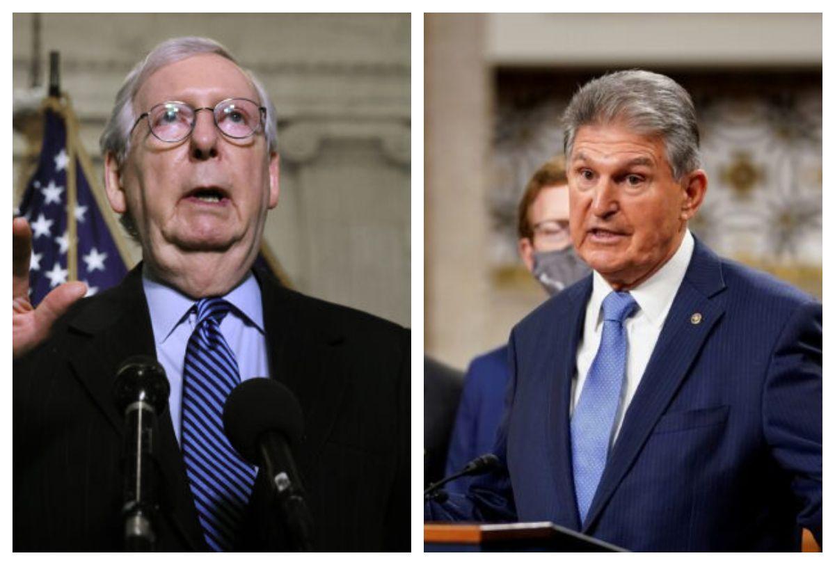 McConnell Responds to Speculation That Sen. Manchin Could Flip Parties