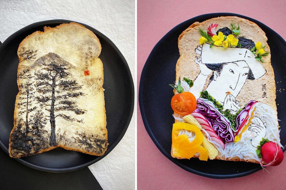 Japanese Designer Makes Toast Into Edible Works of Art—As Lockdown Inspires Breakfast Creativity
