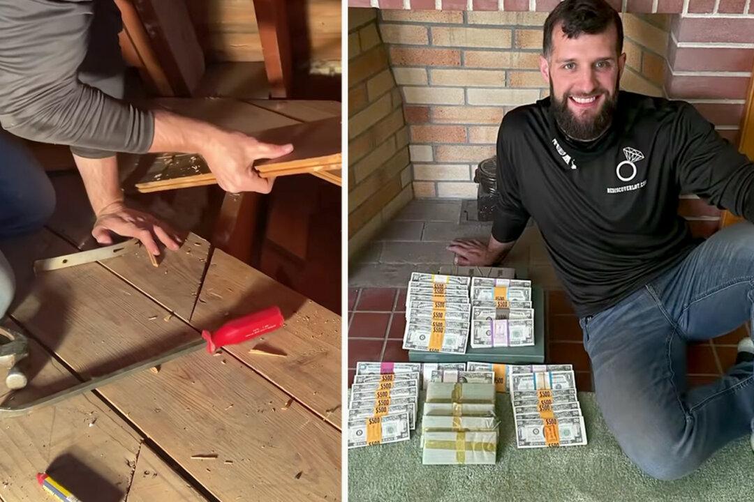 Video: Treasure Hunter Helps Family Find $46,000 Old Cash Hidden in Attic by Late Grandpa