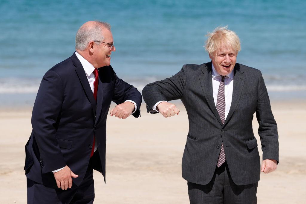 UK Trade Talks Up Next for Australian PM Following G-7