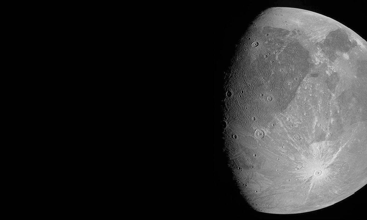 NASA’s Juno Spacecraft Buzzes Jupiter’s Mega Moon, First Close-Up in Years