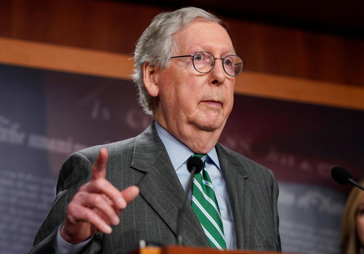 McConnell Now Pessimistic About Bipartisan Infrastructure Bill, Says 2017 Tax Reform Is GOP ‘Red Line’