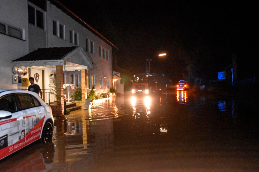 German Vaccine Center Flooded, 5 Injured by Heavy Hail