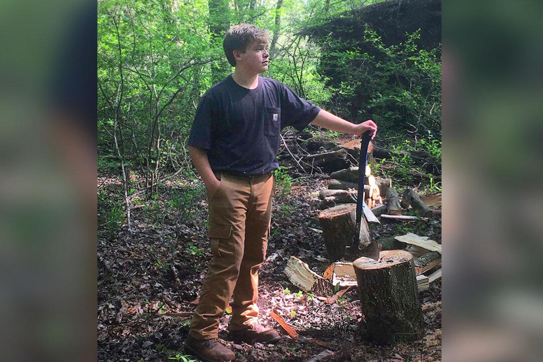 Teen Lumberjack Who’s Been Chopping Wood Since Age 6 Starts Own Business Selling Firewood