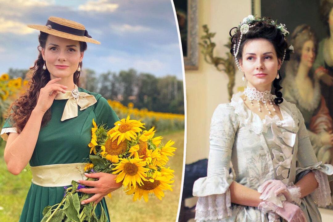 Photos: Ukraine-Based Dancer Dresses in 19th-Century Vintage Clothing Every Day