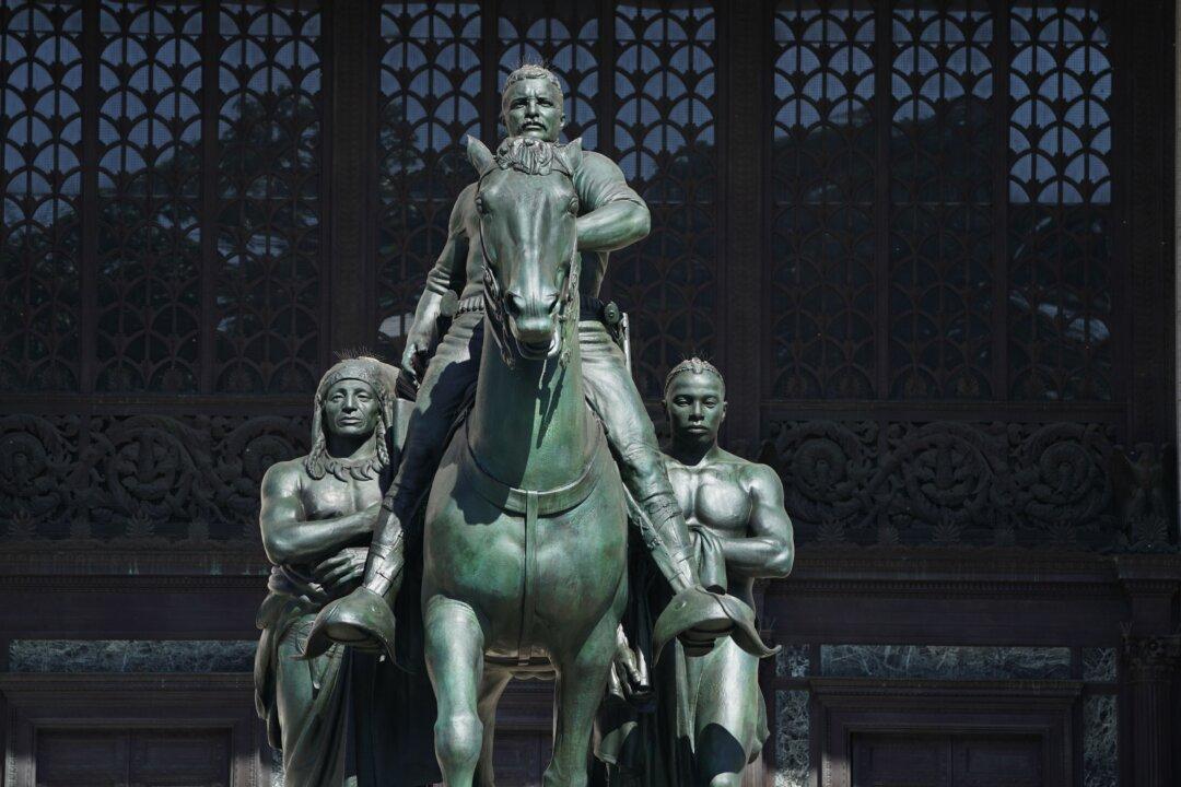 How Things Change: Defacing George Floyd Statue a Crime, Removing Teddy Roosevelt Statue Progress
