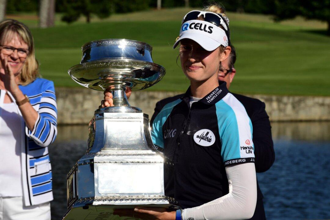 Nelly Korda Vaults to No. 1 in World Rankings