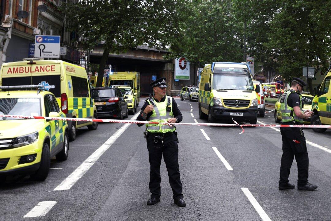 Large Fire Rips Through South London Railway Arch