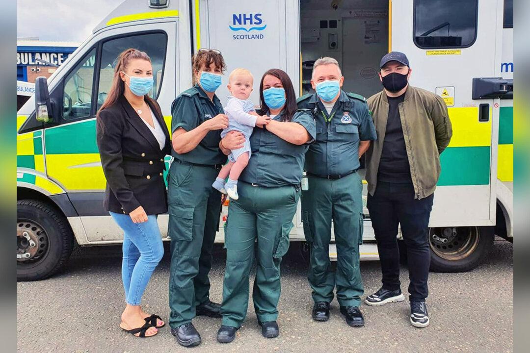 Preemie Born Weighing Less Than a Bag of Sugar Meets Medics Who Saved His Life