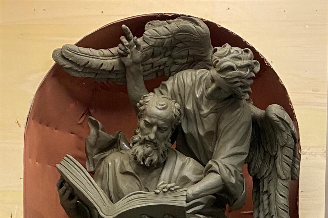 Serving God, Sculpture by Sculpture