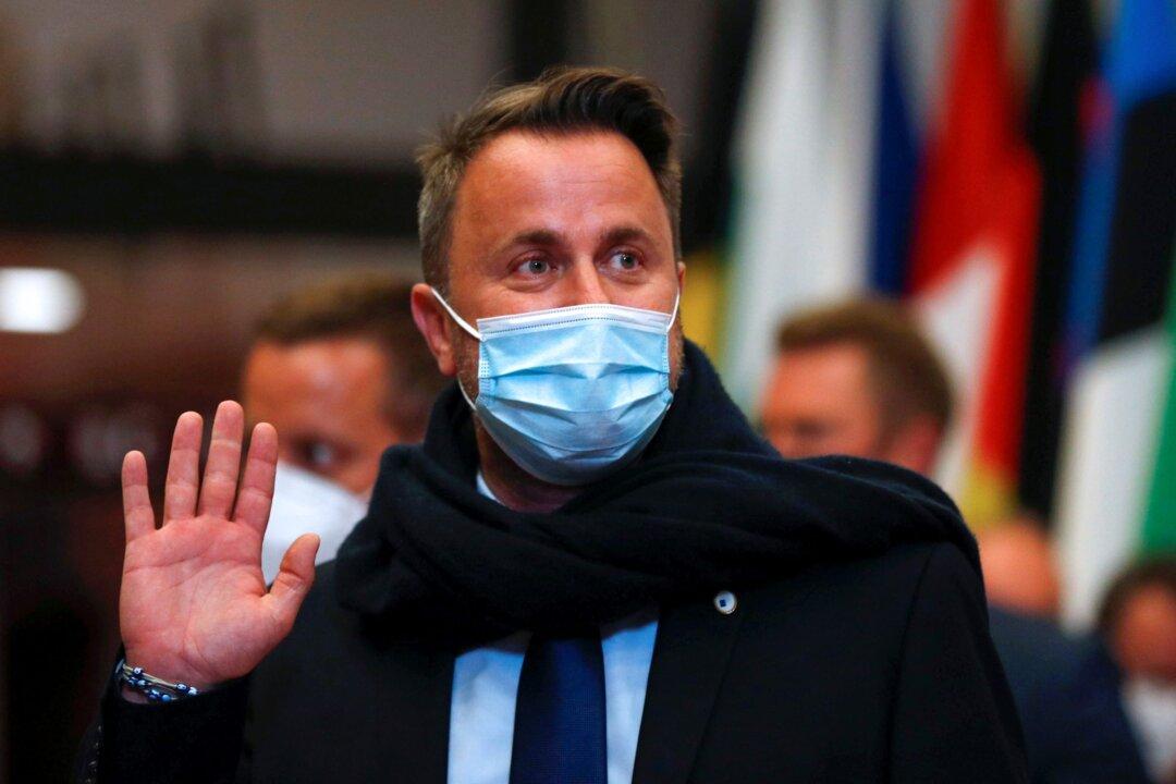 Luxembourg PM in ‘Serious,’ Stable Condition With COVID-19