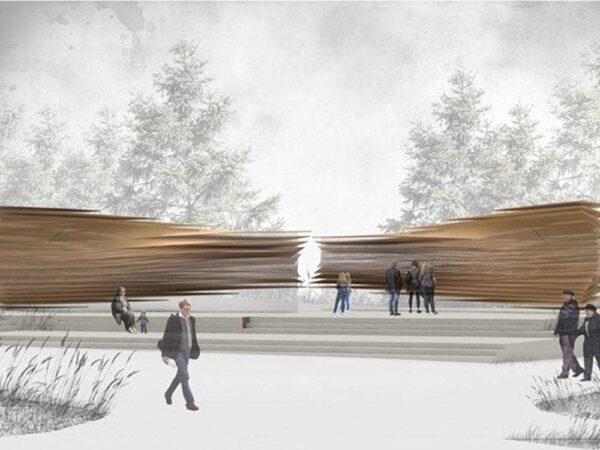 Arc of Memory, the winning design for the monument to victims of communism being built in Ottawa. (Courtesy of Paul Raff)