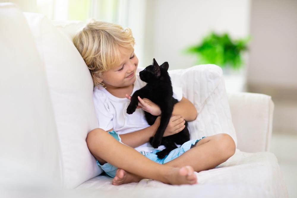 Living With Pets Protects Children From Allergies