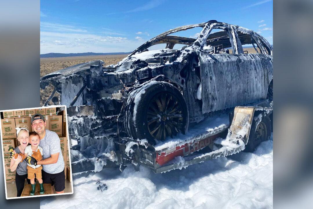 Couple Moving Cross-Country Calls It a ‘Miracle’ After Car Fire, Thank God for Empty Gas Tank