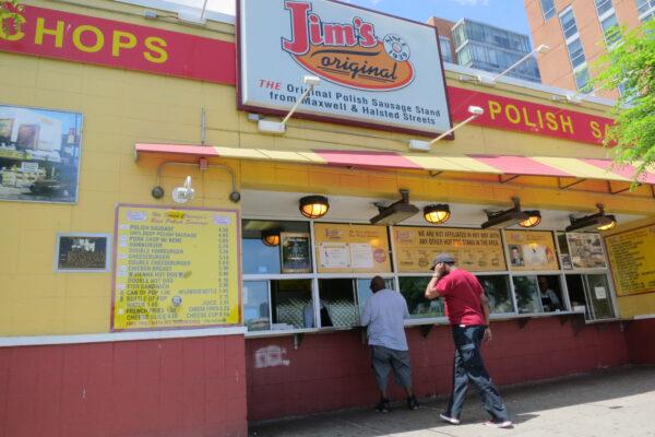 Jim's Original, one of the Maxwell Street Market survivors. (Kevin Revolinski)