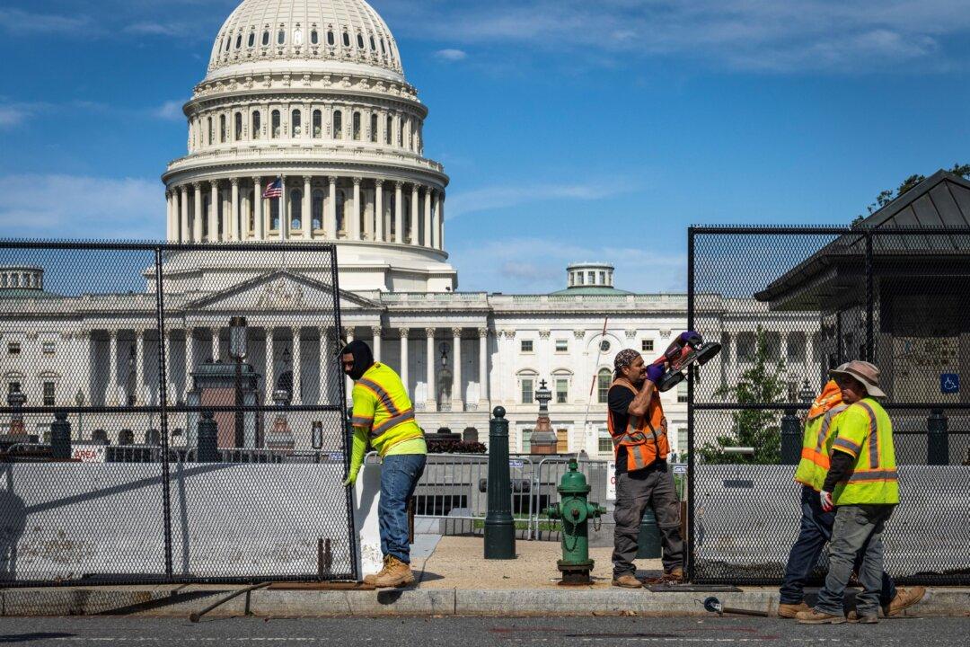 Fencing Around US Capitol Removed 6 Months After Jan. 6 Breach