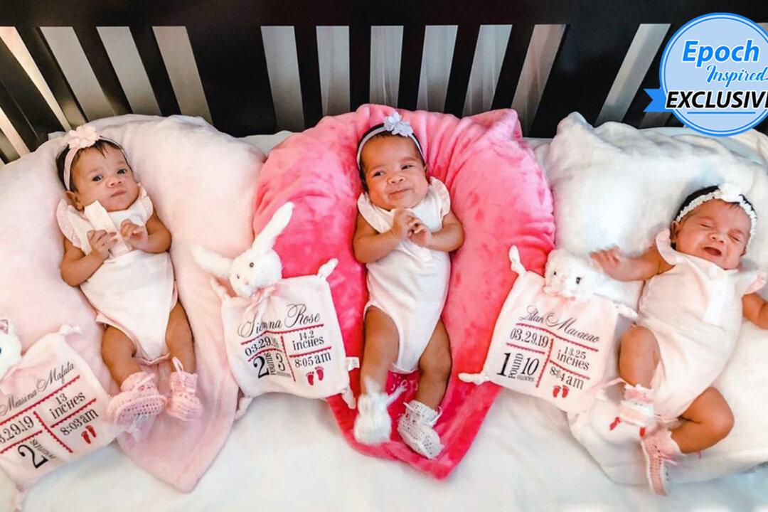 Preemie Triplets Born After 3 Miscarriages and High-Risk Pregnancy Are Now Thriving