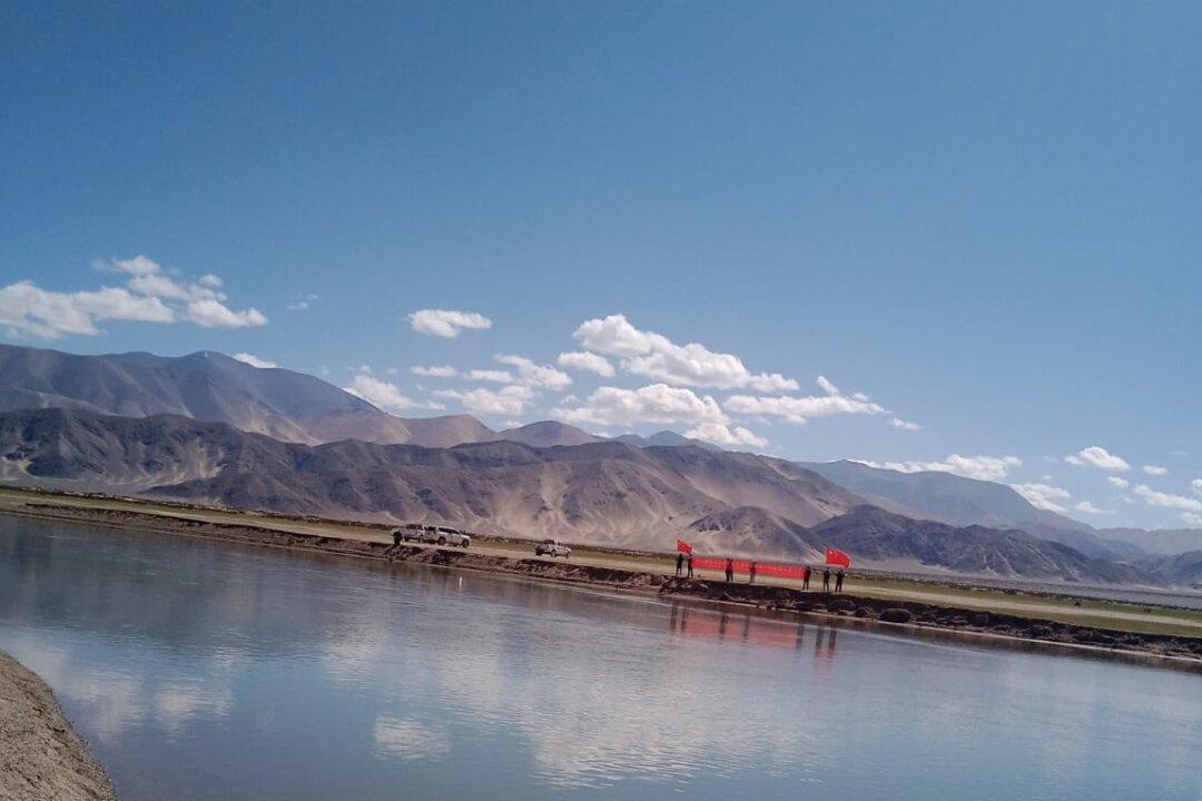 Chinese Raise Red Banner, Flags as Indians Along Border Celebrate Dalai Lama’s Birthday