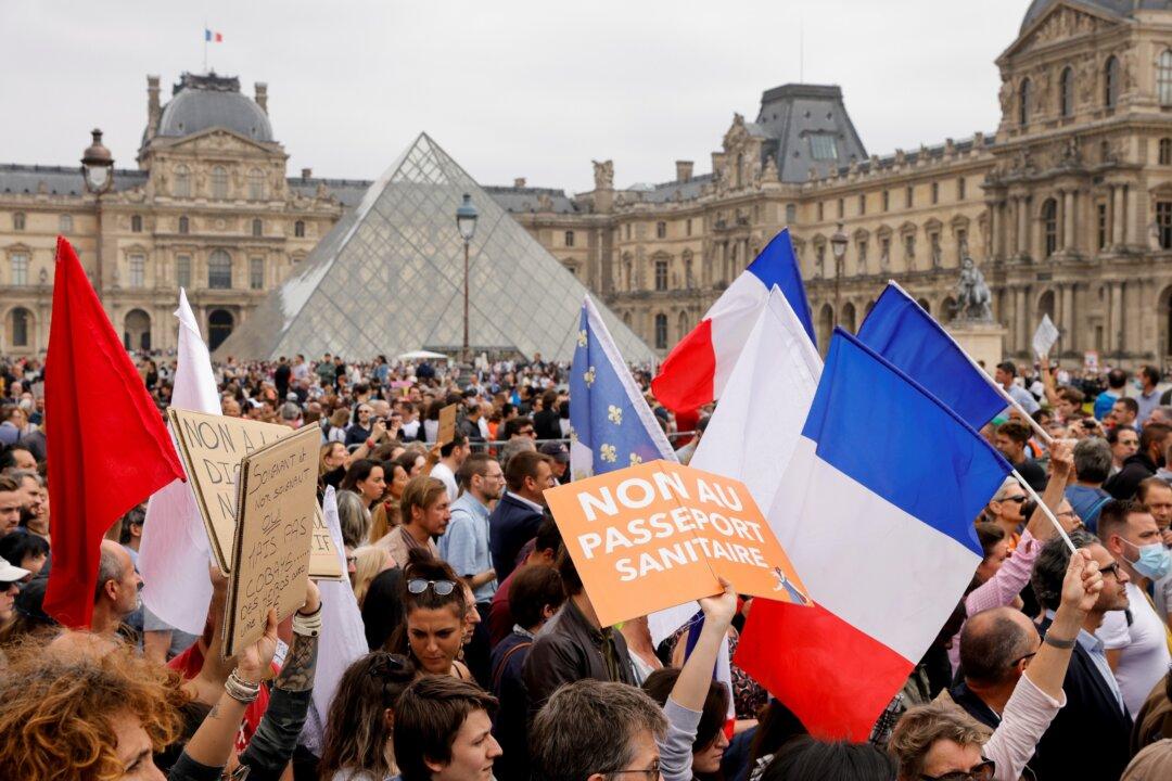 French Protests Call for ‘Freedom’ Amid Government Vaccine Push