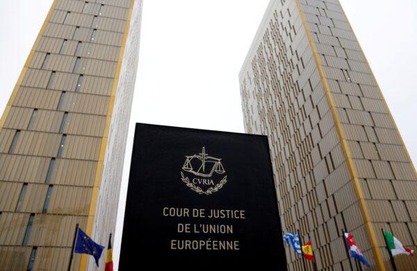 The towers of the Court of Justice of the European Union are seen in Luxembourg, on Jan. 26, 2017. (Francois Lenoir/Reuters)