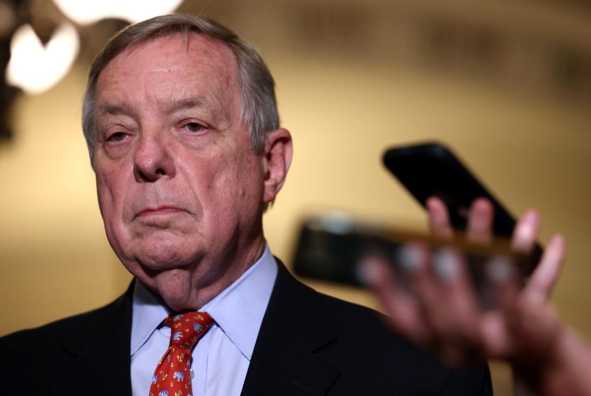 Opponents of Vaccine Mandate ‘Exalting Liberty Over Life’: Sen. Durbin