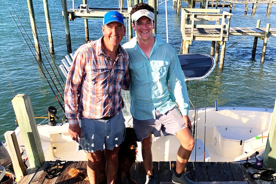 Father and Son Who Nearly Collide With Runaway Boat Save Its Captain From Ocean