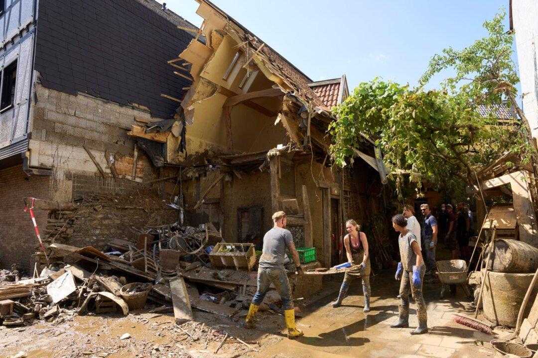 Heavy Rain Forecast to Hit German Flood Regions Over Weekend