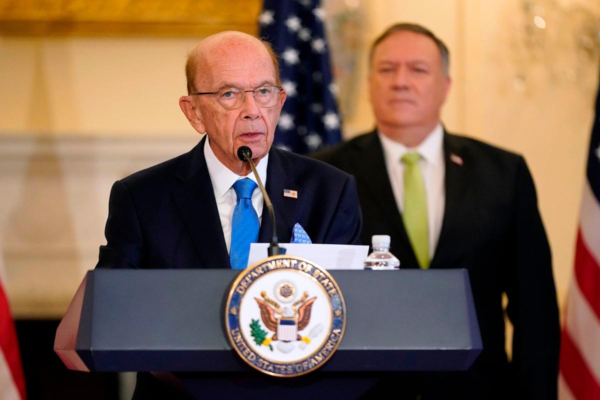 Beijing Imposes Retaliatory Sanctions on Former US Commerce Secretary Ross, Others