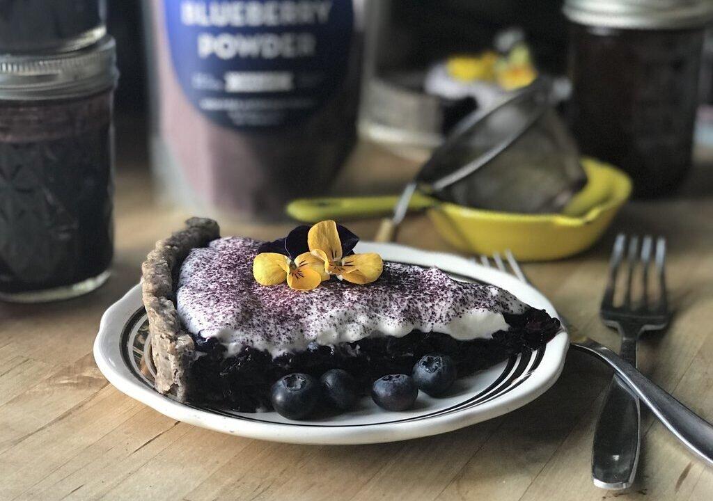 Blueberry-Basil Pie