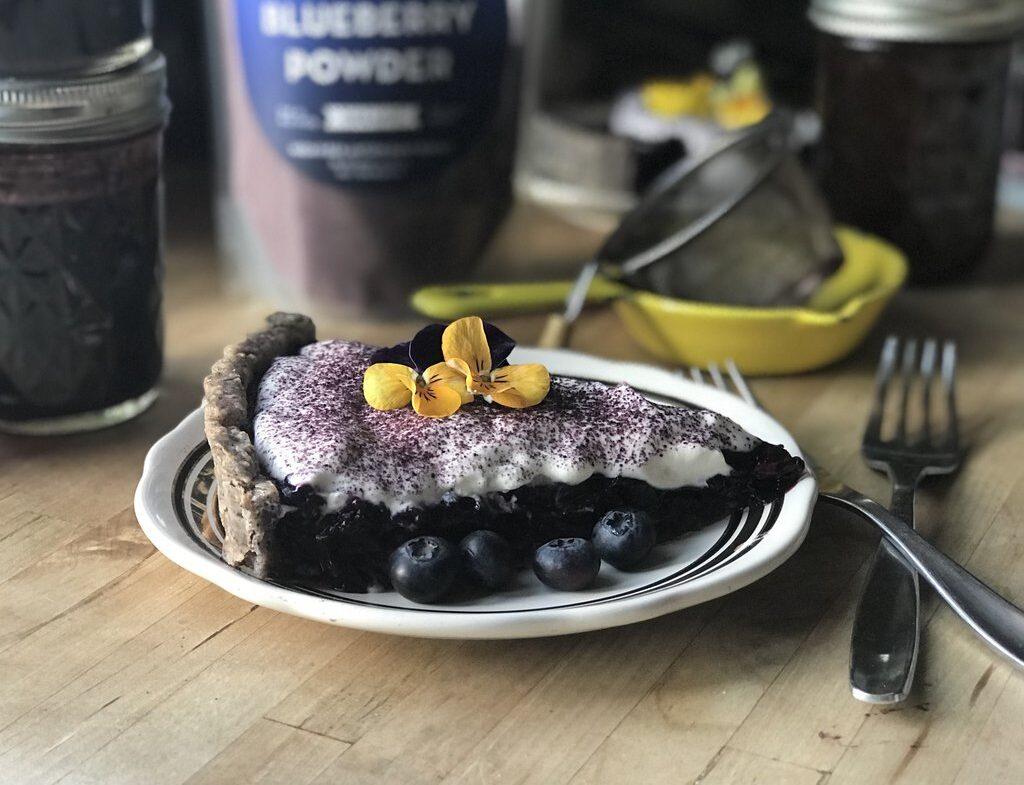 Blueberry-Basil Pie