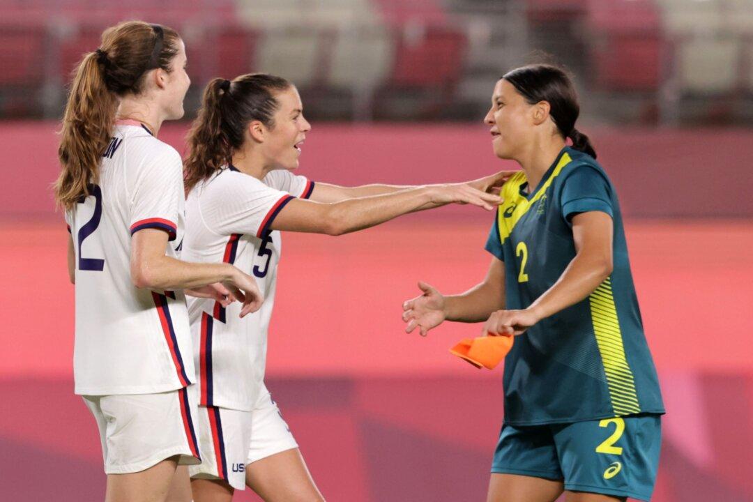 US Women’s Soccer Preparing for Olympics Quarterfinal Match Against Japan