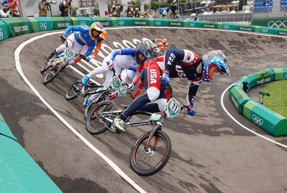 US BMX Racer Connor Fields Carried Off on Stretcher After Olympics Crash