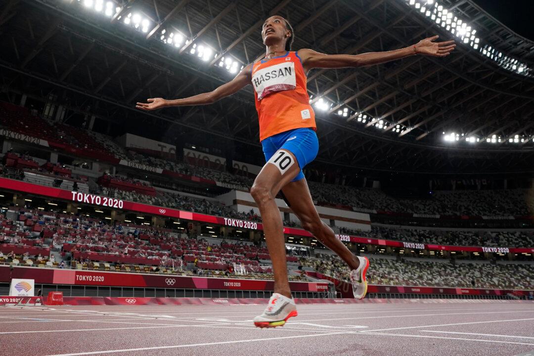 No Keeping Her Down: After a Fall, Busy Hassan Gets a Gold