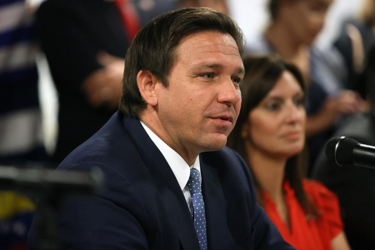 DeSantis Hits Back at Biden, Says Virus Coming Through ‘Wide Open’ Southern Border