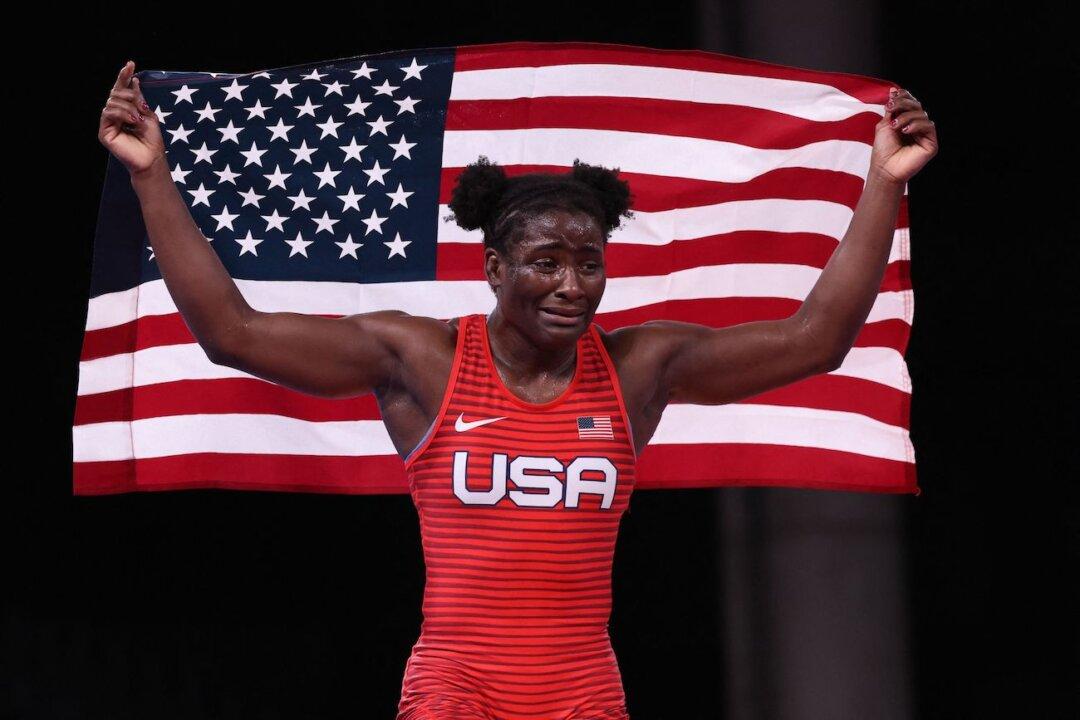 ‘I Love Representing the US’: Gold Medal Winner Tamyra Mensah-Stock Goes Viral After Professing Love for Country
