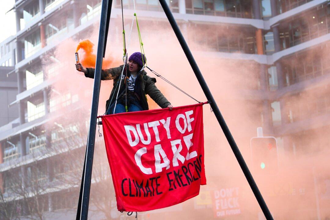 Extinction Rebellion Fossil Fuels Protest Disruption in 2 Australian Cities