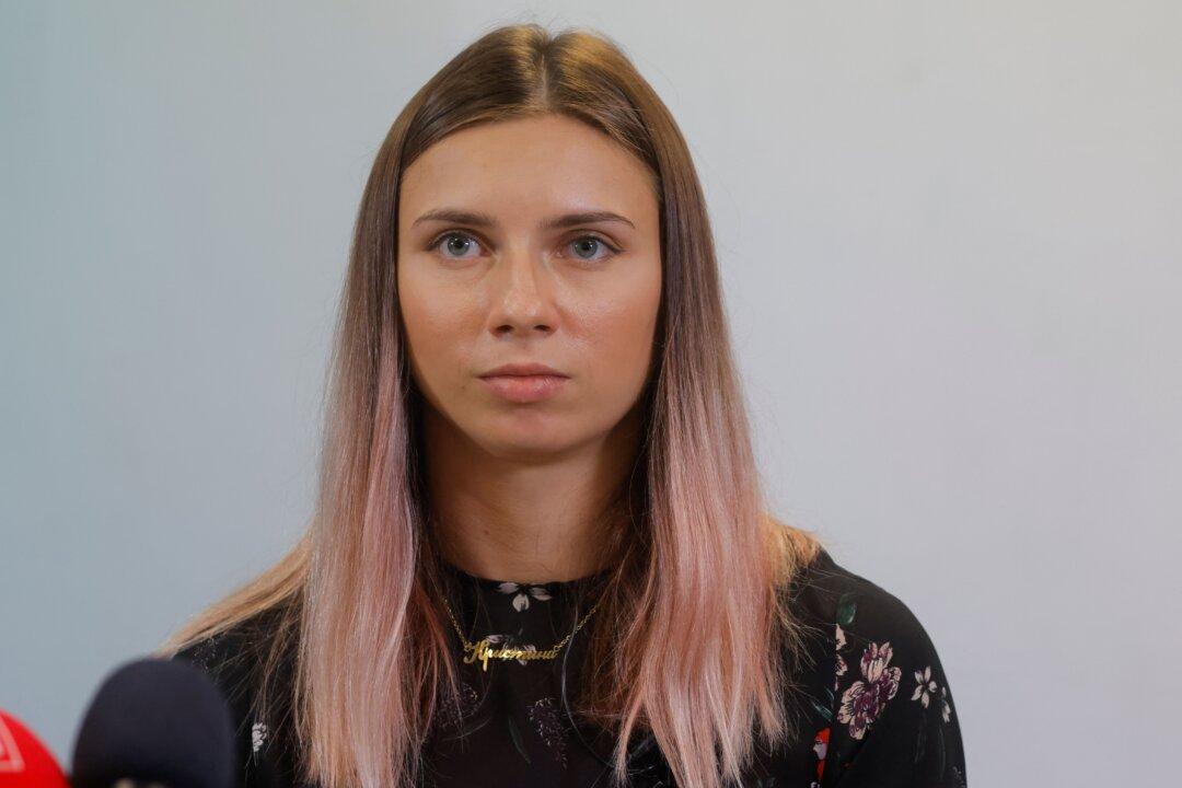 Belarusian Olympic Sprinter Says Family Warned Her to Flee, Fearing Reprisals