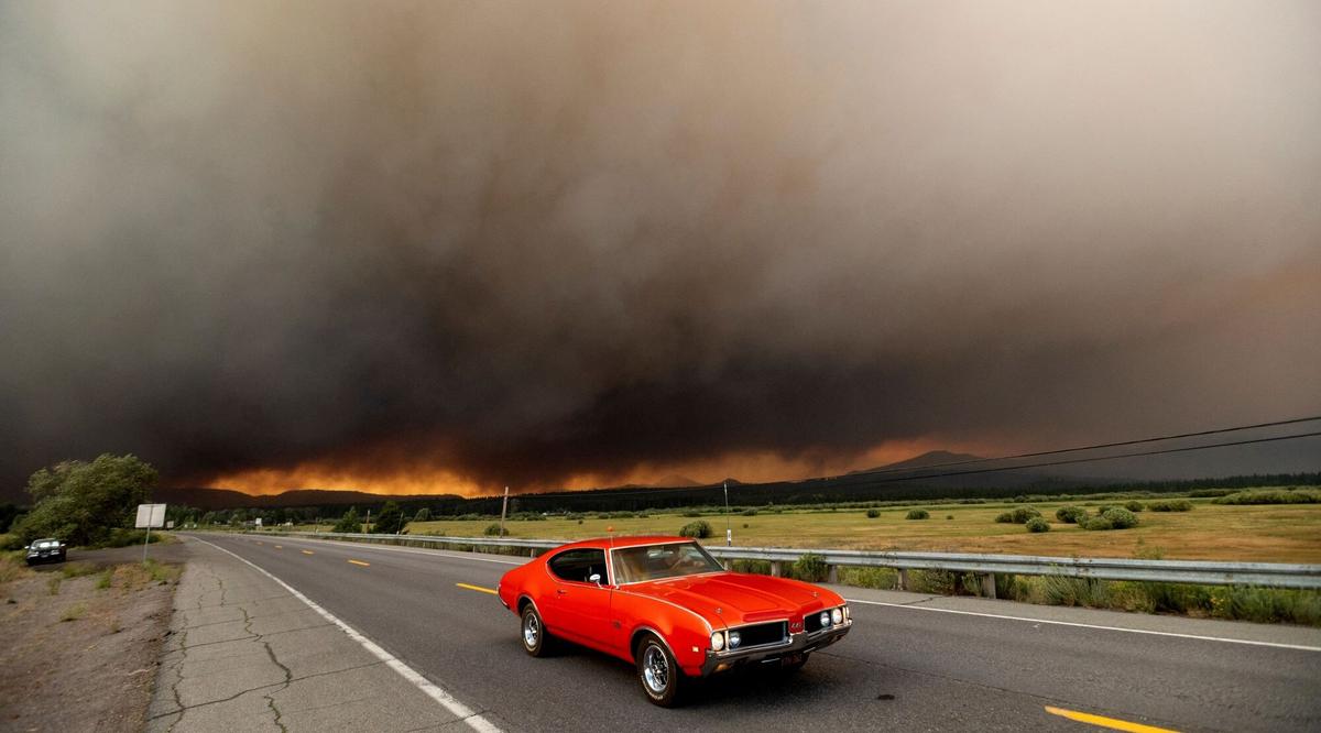 California Wildfire Destroys Entire Town; Thousands Forced to Evacuate
